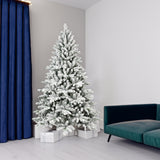 5FT PE&PVC Flocked Christmas tree - V.I.P Digital Presence