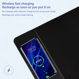 15W wireless charging mouse pad extra large fast charging computer gaming keyboard pad wireless charging rubber mouse pad - V.I.P Digital Presence