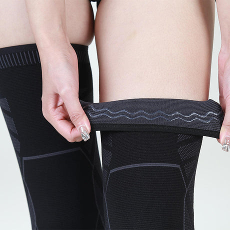 Full Length Knee Brace Support Calf sleeve Compression Leg Sleeves for Basketball - V.I.P Digital Presence