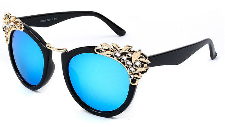 Fashion Luxury Rhinestone Cat Eye Sunglasses Women Brand Designer Mirror Lens Eyewear Men Sun Glasses Shades UV400 Oculos - V.I.P Digital Presence