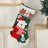 Christmas Day Decoration Cartoon Old Man Elk Snowman Window Decoration Cute Home Christmas Style Gift Bag Hanging Socks - V.I.P Digital Presence