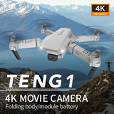 E88 Drone HD Camera Quadcopter Long Range Air Pressure Fixed Height Children's Remote Control Aircraft Drone - V.I.P Digital Presence