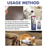 Pet Anti-Scratch Spray Exclusion Zone Set Up Spray Cat And Dog Scratching Door Sofa Anti-Scratch Solution - V.I.P Digital Presence