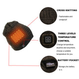 Knitted Thermal Cap Electric Heating Cap Outdoor Cold Proof Carbon Fiber Heating Cap - V.I.P Digital Presence