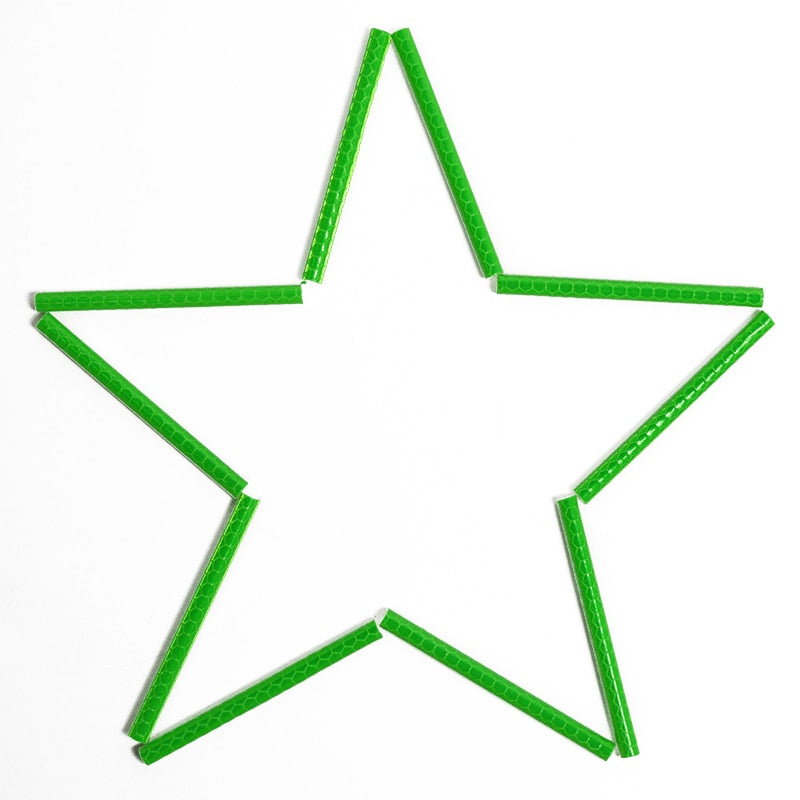 12Pcs Bicycle Light Wheel Rim Spoke Clip Tube Safety Warning Light Cycling Strip Reflective Reflector Bike Bicycle Accessories - V.I.P Digital Presence