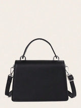 Chain PU Leather Detachable Shoulder Strap Handbag - V.I.P Digital Presence