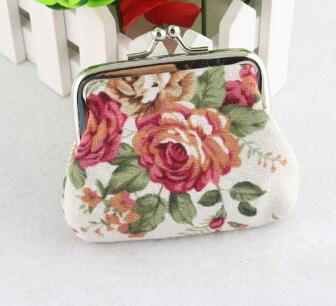 Women Coin Purse Cute Wallet Lady Retro Vintage Flower Small Wallet Hasp Purse Kawaii Bag Clutch Bag Monedero - V.I.P Digital Presence