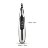 Rechargeable Acupoint Massage Pen 5-Head Meridian Pen Massager Magnetic Therapy Pain Relief Massager - V.I.P Digital Presence