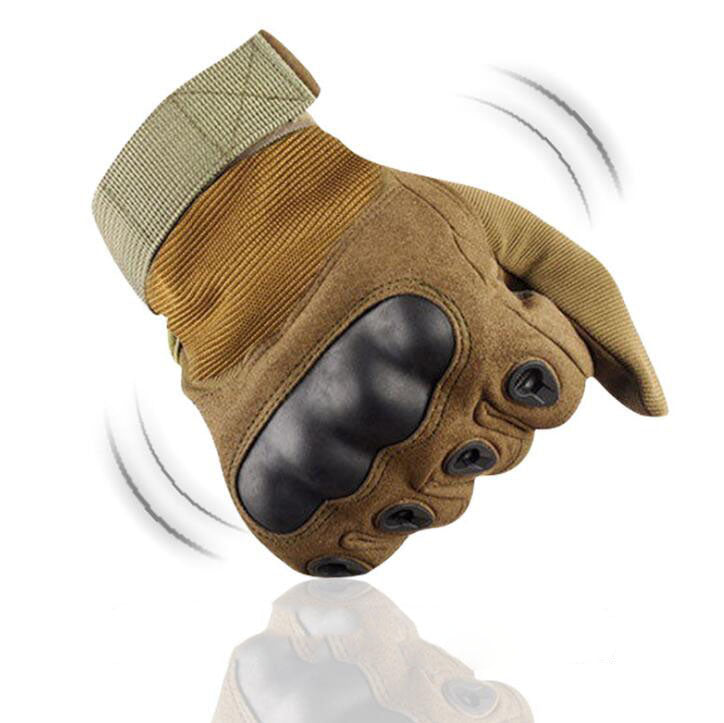 Guantes militares tácticos del ejército para exteriores, guantes de dedos completos con pantalla táctil