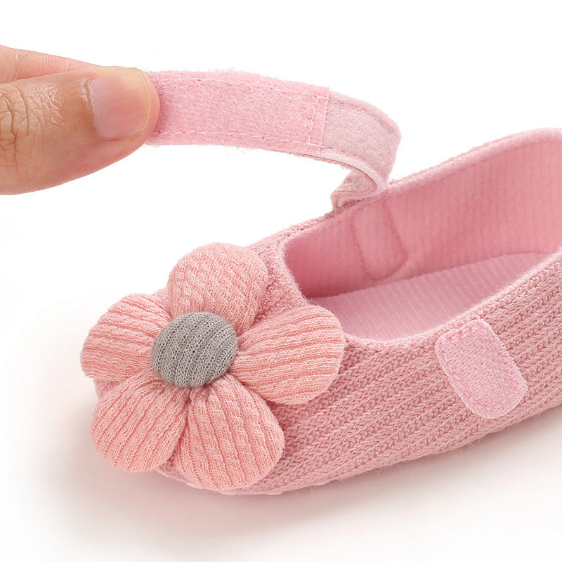 Spring And Autumn Style 0-1 Year Old Baby Toddler Shoes Soft Bottom Breathable Baby Shoes All-Match Princess Shoes - V.I.P Digital Presence