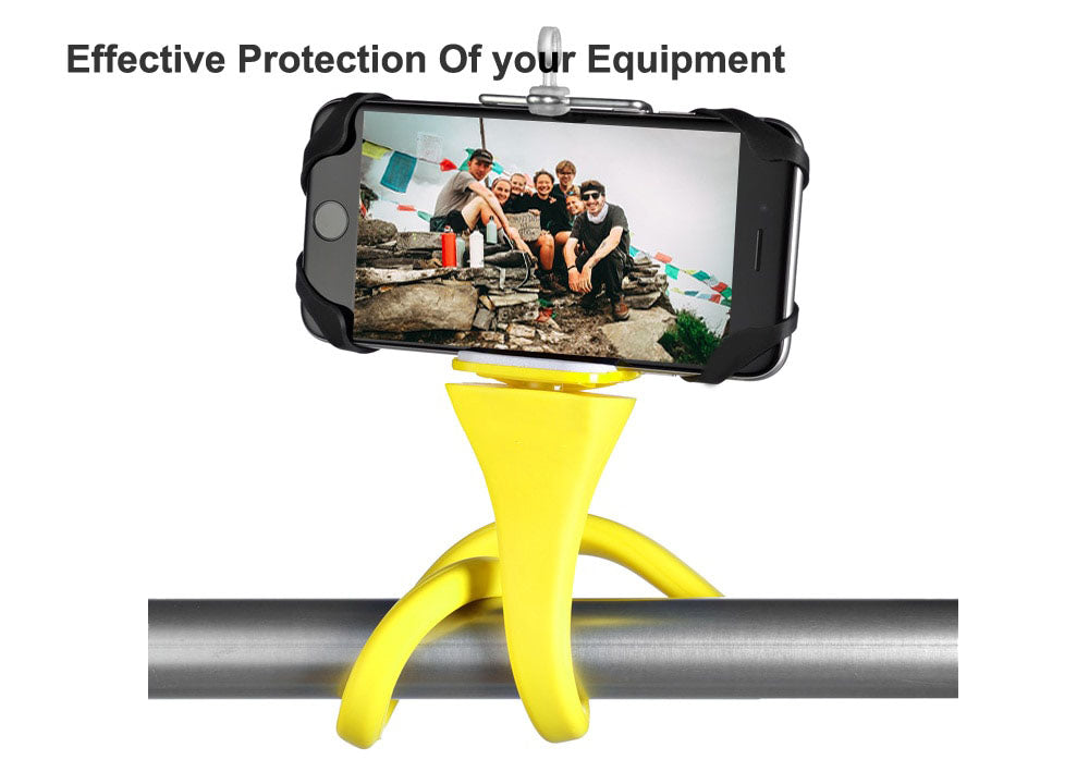 Flexible selfie stick monopod wireless Bluetooth tripod monkey holder for GoPro iPhone camera phone car bicycle universal - V.I.P Digital Presence