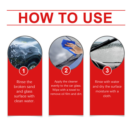 Automotive Glass Oil Film Cleaning Cream, Effectively Clean Glass Stains And Oil Stains Clear Vision - V.I.P Digital Presence