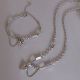 Titanium Steel Heart Pendant Necklace - V.I.P Digital Presence