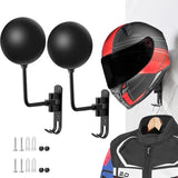Universal motorcycle helmet rack wall mounted rotating display rack suitable for various desktop non punching placement racks - V.I.P Digital Presence