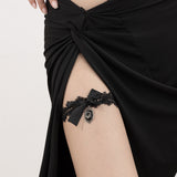 Sexy hot girl elastic band lace leg ring fashionable alloy ribbon tassel leg chain female - V.I.P Digital Presence