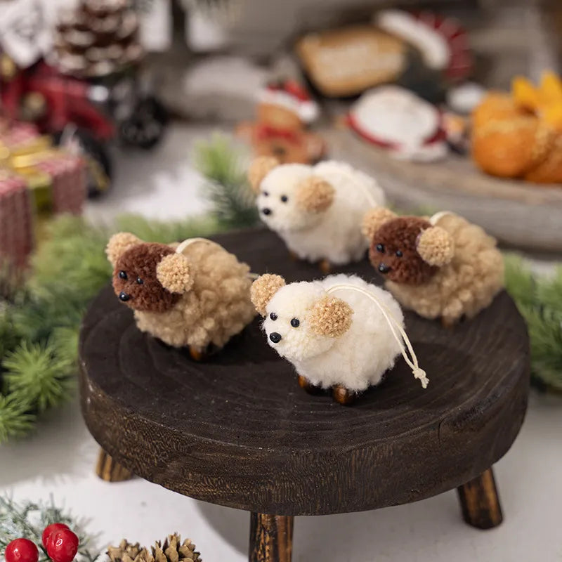 2-Piece Fuzzy Puppy Hanging Widget - V.I.P Digital Presence