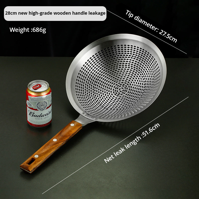 Large Stainless Steel Oil Strainer, Commercial Oil Strainer, Lo Mein Strainer, Oil Leak Strainer, Household Lo Mein Strainer - V.I.P Digital Presence