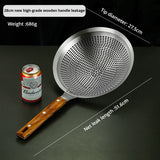 Large Stainless Steel Oil Strainer, Commercial Oil Strainer, Lo Mein Strainer, Oil Leak Strainer, Household Lo Mein Strainer - V.I.P Digital Presence