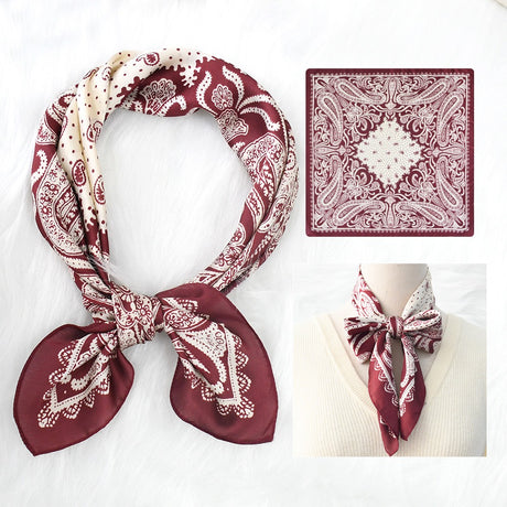 Silk Scarf Women's Sunscreen Beach Imitation Silk Versatile Silk Scarf Neckband - V.I.P Digital Presence