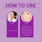 Crema reafirmante para ojos, crema iluminadora de caracol para ojos, reafirmante, suave y tersa para la piel del contorno de ojos, crema reparadora para ojos.