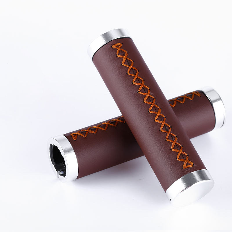 Mountain Bike Handlebar Sleeve Fiber Leather Surface Lock Shock-Absorbing Non-Slip Vice Handle Handlebar Grip Riding Accessories - V.I.P Digital Presence