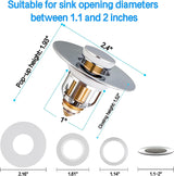 Bestlife Bathtub Sink Plug Bathroom Sink Drain Strainer Pop Up Sink Plug Stopper - V.I.P Digital Presence