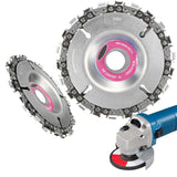 Wood Plastics 4 Inch 22 Tooth Grinder Disc Fine Chain Saw 4 Inch Angle Carving Culpting For 100/115 Angle Grinder - V.I.P Digital Presence