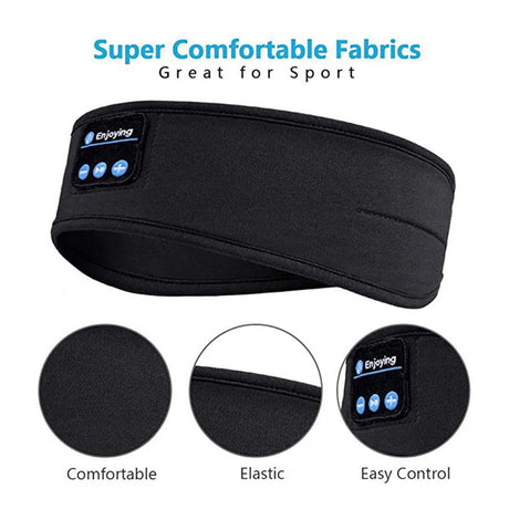 Bluetooth Music Sleep Eye Mask Headband Bluetooth Sports Headband Call Headband Yoga Headband - V.I.P Digital Presence