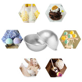 6pcs/pack Bath Bombs Metal Aluminum Alloy Bath Bomb Mold 3D Ball Sphere Shape DIY Bathing Tool - V.I.P Digital Presence
