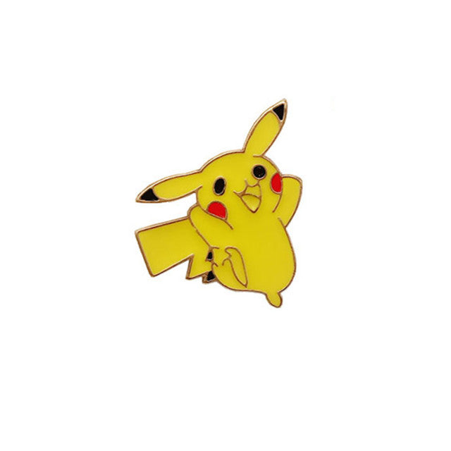 1PCS Kawaii Harajuku Stacked Pikachu Acrylic Brooch Japanese Anime Clothes Badge Decorative Rozet Collar Scarf Lapel Pin Broach - V.I.P Digital Presence