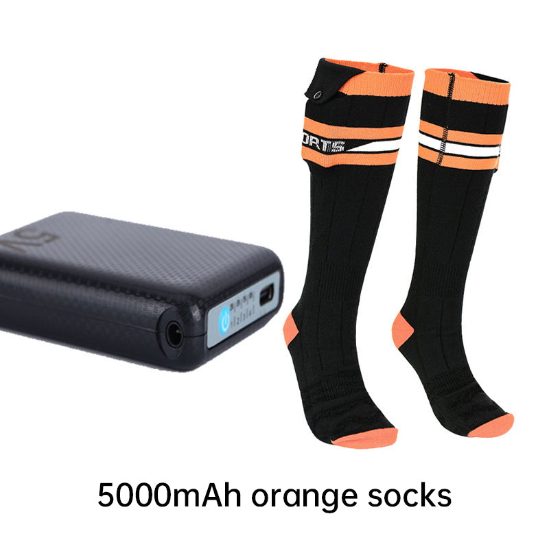 Heated Socks APP Remote Control 6000/5000mAh Rechargeable Battery Winter Thermal Electric Heating Thick Stockings 3 Gears - V.I.P Digital Presence