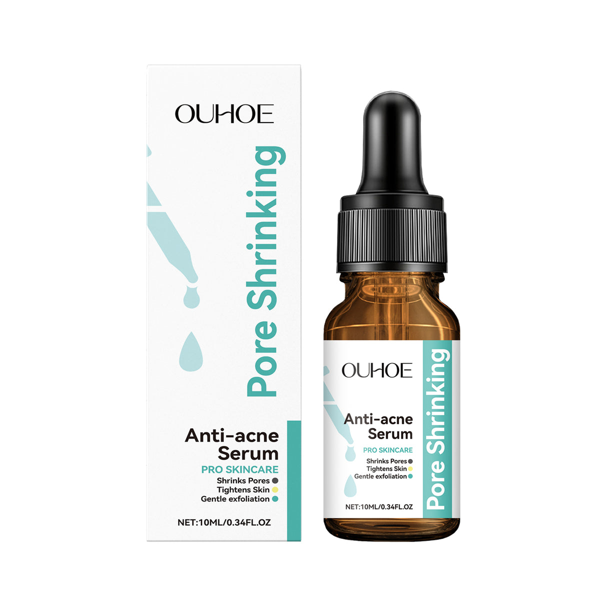 Esencia para el cuidado de los poros, limpia suavemente la piel del rostro, suaviza y alivia el acné.