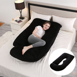 Pregnant women's pillow waist protection side sleeping slope pillow J-shaped pregnancy sleeping pillow - V.I.P Digital Presence