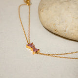 Stainless Steel Zircon Bow Bracelet - V.I.P Digital Presence