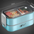 Microwaveable portable double-layer 304 stainless steel compartment insulation lunch box - V.I.P Digital Presence