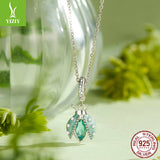 Silver Charm Original Forest Oasis Butterfly Ladybug DIY Bracelet Beads Spring Fresh s925 Pure Silver Beads - V.I.P Digital Presence