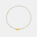 Titanium Steel Pearl Flower Necklace - V.I.P Digital Presence