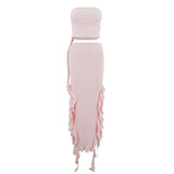Summer new one shoulder jellyfish lace set skirt spicy girl outfit - V.I.P Digital Presence