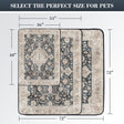 Scandinavian Minimalist Carpet Pet Mat, Stain-Resistant and Easy to Clean Sofa Coffee Table Mat, Urine-Proof Cat and Dog Pad - V.I.P Digital Presence