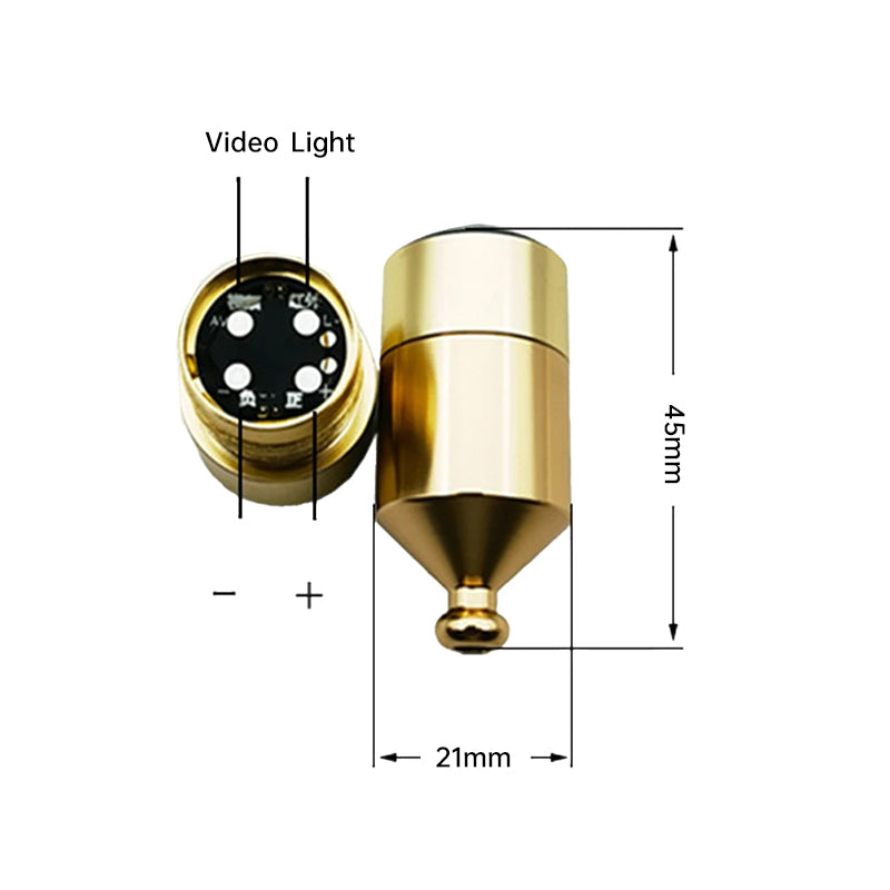 1pc 12 - 28V Underwater Fishing Camera with Infrared, Waterproof Fish Finder Accessories - V.I.P Digital Presence