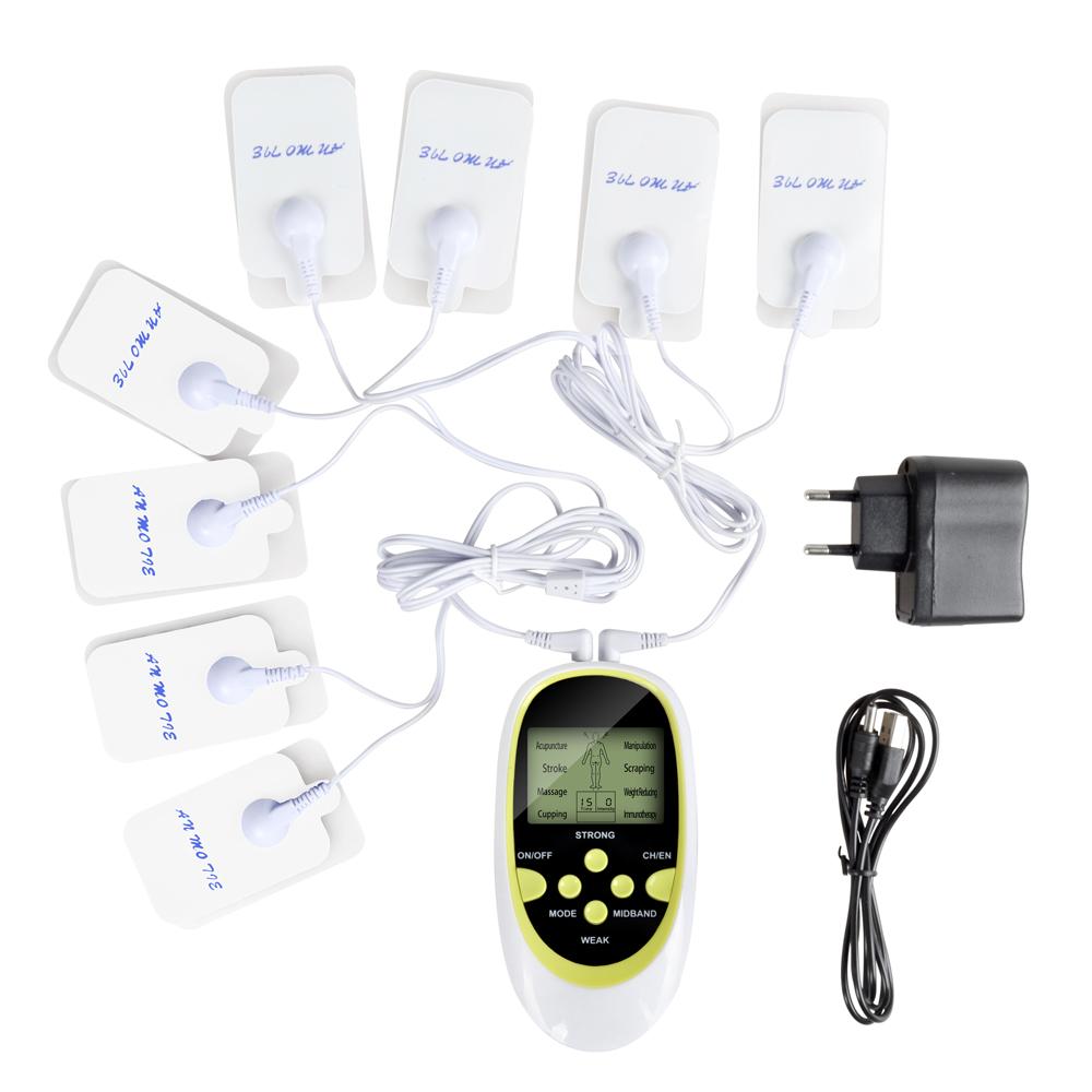Dual-Output Electric Massager Electrical Stimulator Full Body Relax Muscle Therapy Massager - V.I.P Digital Presence