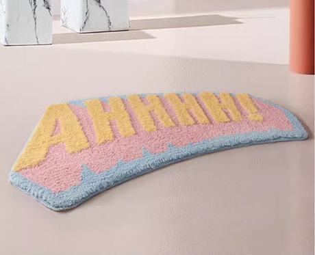 Special curved water absorbing floor mat for shower room, bathroom bathtub, non slip foot mat for household entrance door mat - V.I.P Digital Presence