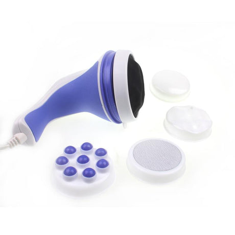 Mambo Full Relax Tone Spin Body Massager With 5 Headers Relax Spin Tone Slimming Lose Weight Burn Fat Full Body Massage Device - V.I.P Digital Presence