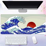 Wave mouse pad advertising game keyboard pad desk pad - V.I.P Digital Presence