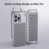 Calentadores de teléfono de metal para iPhone 13, 12, 14, 15 Pro Max Plus, accesorios de aluminio para el hogar