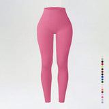Threaded autumn and winter yoga pants seamless fitness pants high waisted sports yoga clothes leggings - V.I.P Digital Presence