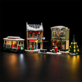 YEABRICKS is compatible with LEGO 10308 Festival Street building blocks, LED lighting, Christmas series toy lights - V.I.P Digital Presence