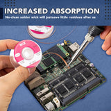 Solder Wick Braid with Flux No-Clean Desoldering Wick Removal Tool, Solder Sucker Wick Roll to Desolder PCB and Remove Solder - V.I.P Digital Presence