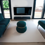 WKJ1Y Dark green snowman stool, Greig plush cushion, playful and cute, suitable for any space - V.I.P Digital Presence