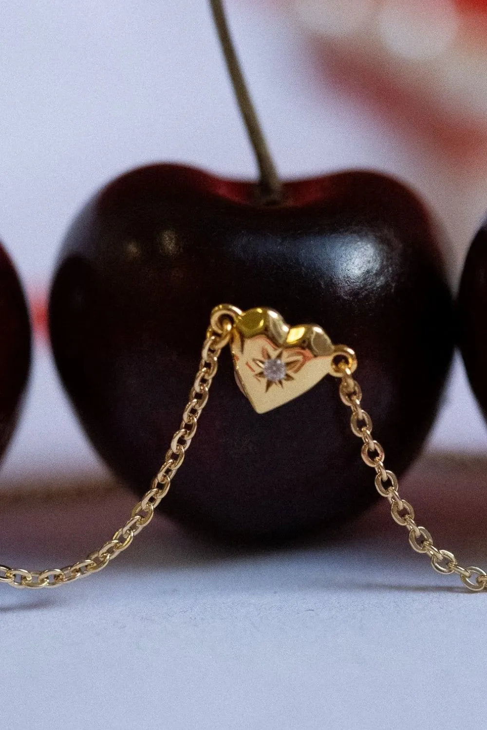 Zircon Heart Pendant Necklace - V.I.P Digital Presence